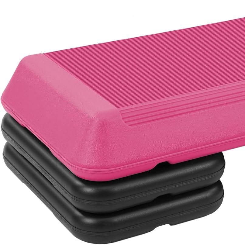 fitness-essentials-plus-size-step-platform Step platform designed for low impact cardio, balance training, and joint-friendly movement