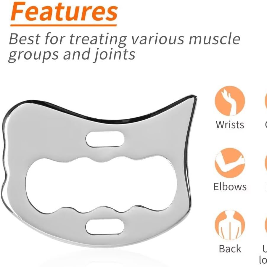 gua-sha-body-massager-scraper-tool Body gua sha scraper tool for muscle release, circulation, and tension reduction.