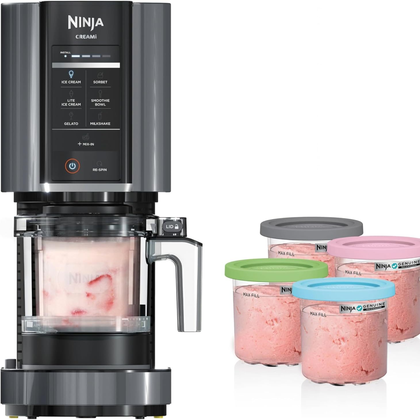 healthy-ice-cream-maker Ice cream maker for homemade healthy high-protein frozen desserts.