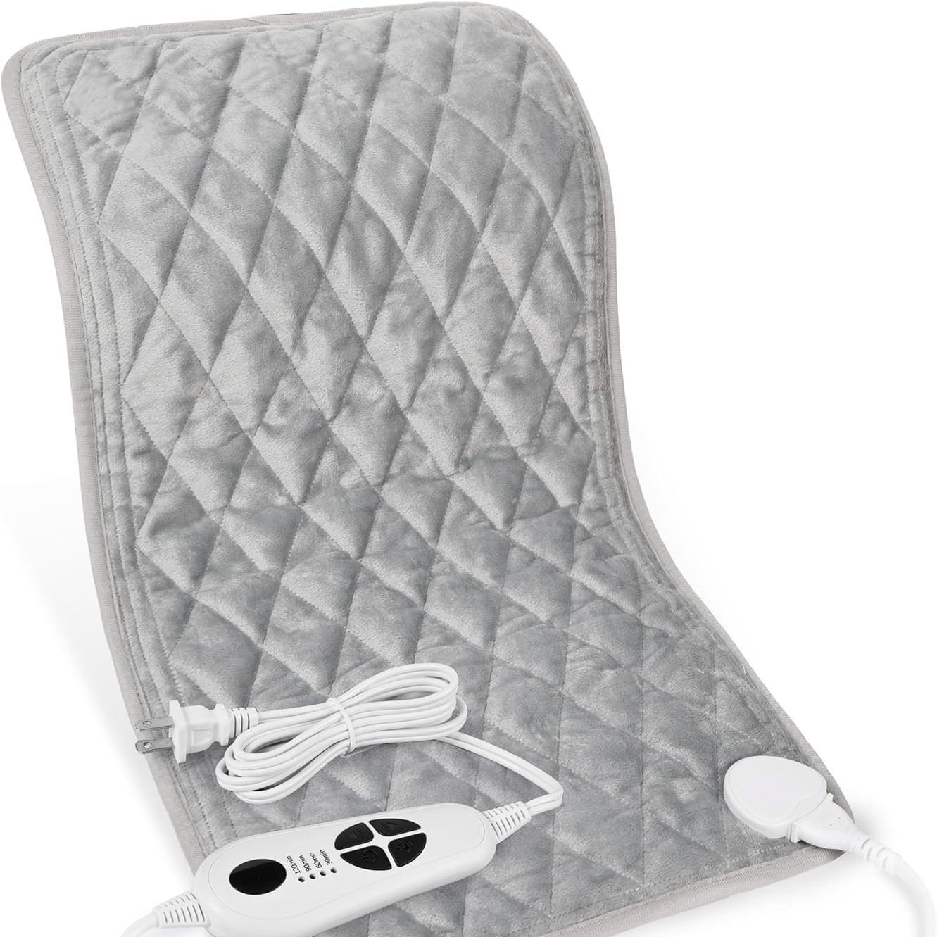 weighted-heating-pad-muscle-relief Weighted heating pad for relaxation, muscle soothing, and tension relief.